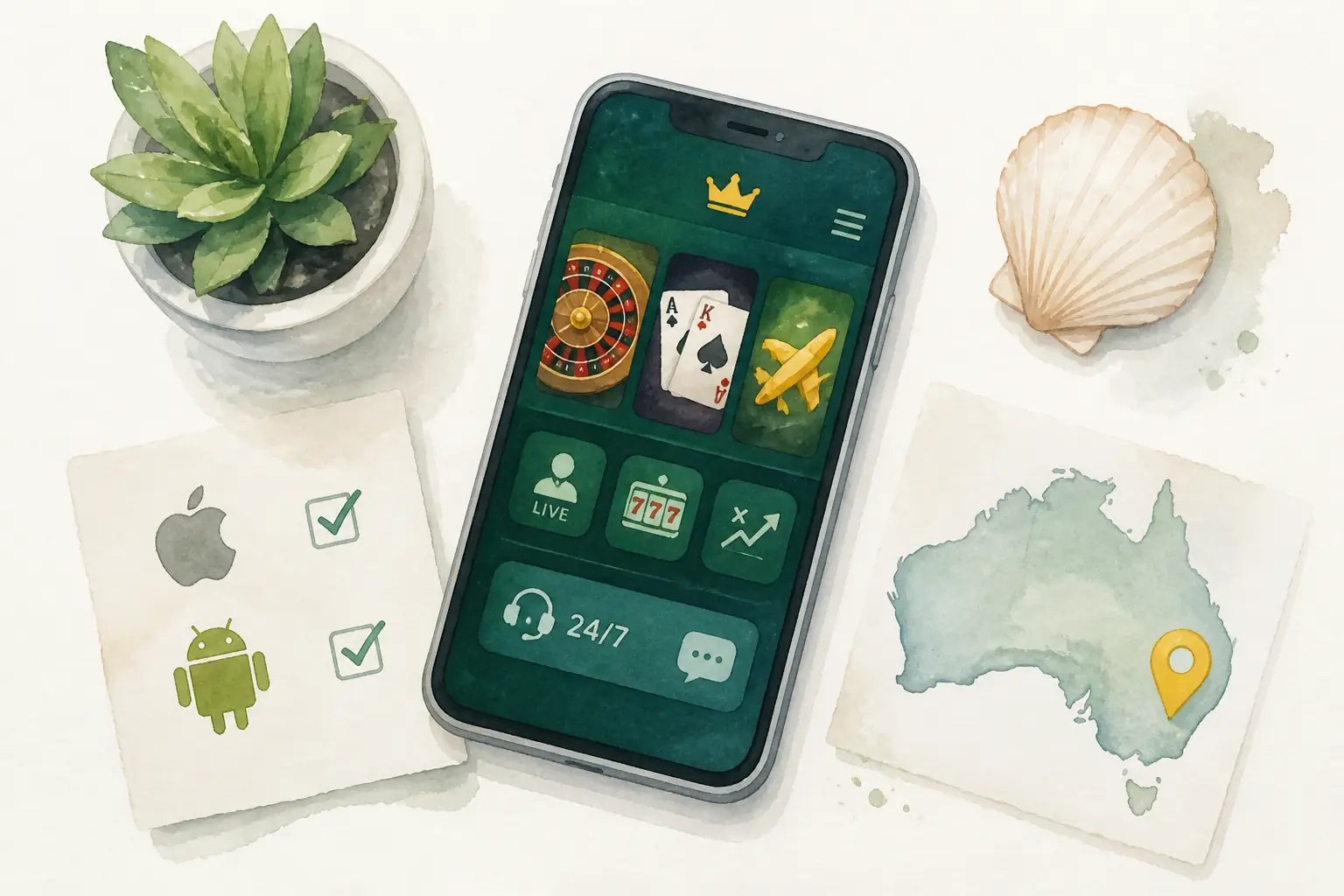 Golden Crown Casino App visual guide for Golden Crown Casino