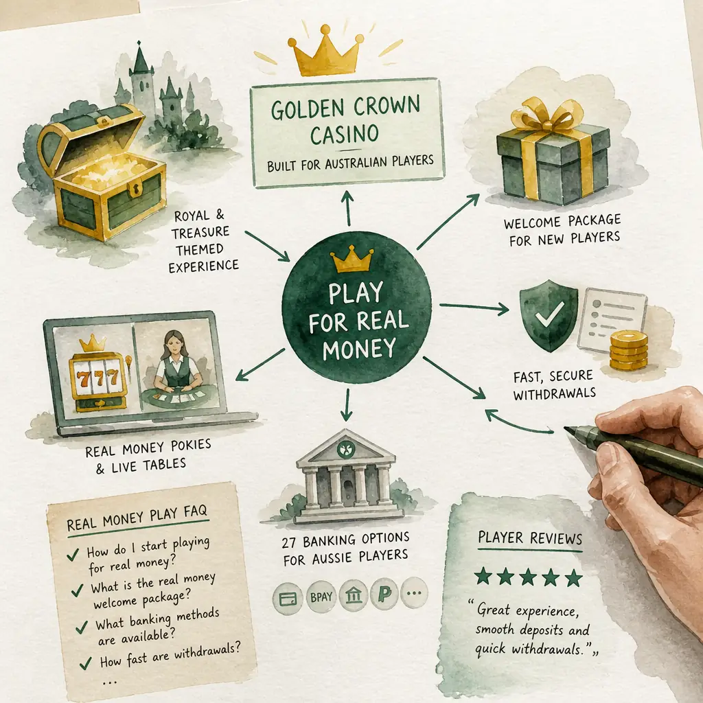 Golden Crown Casino Real Money visual guide for Golden Crown Casino